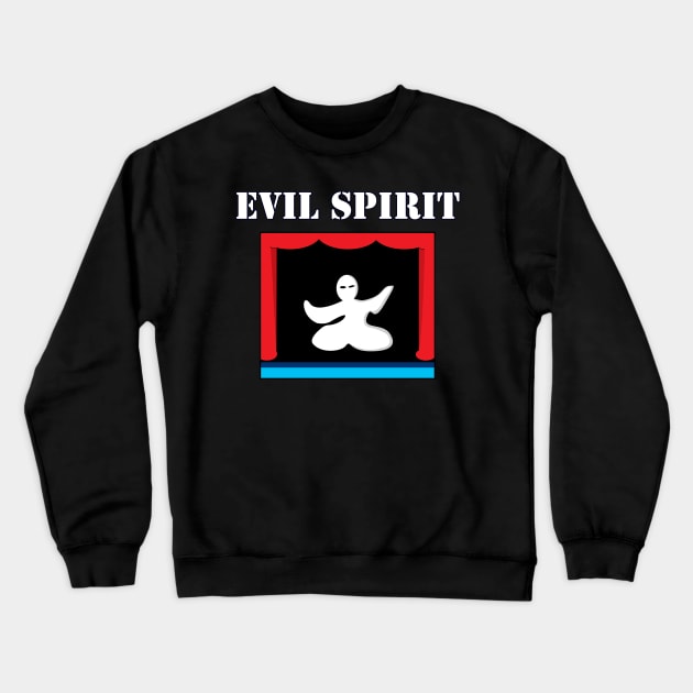 Evil Spirit Crewneck Sweatshirt by momomoma